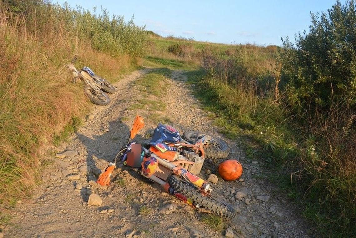 Policyjny pościg za 20-letnim motocyklistą