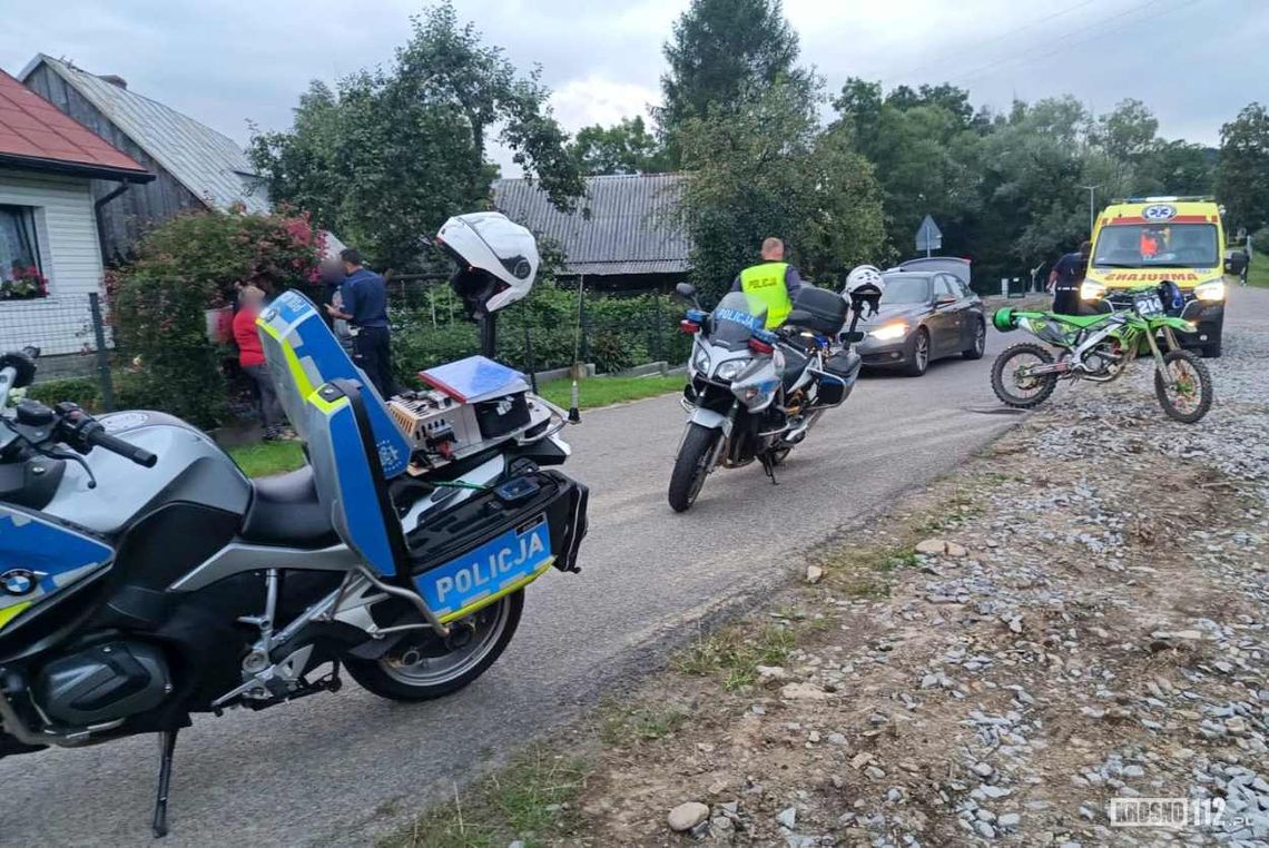 Policyjny pościg za pijanym 20-letnim motocyklistą!