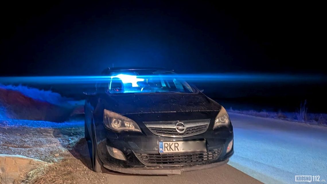 Ponad 1,5 promila za kierownicą. Policja zatrzymała kierowcę w Faliszówce