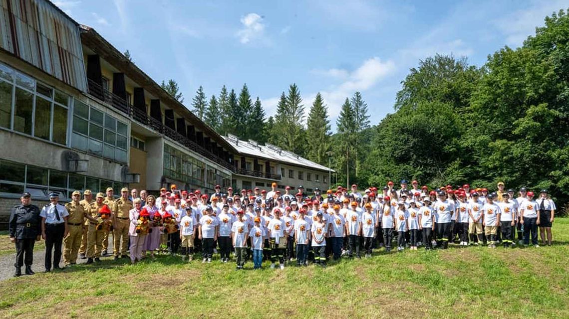 Ponad 130 młodych strażaków uczestniczyło z obozie nad Soliną