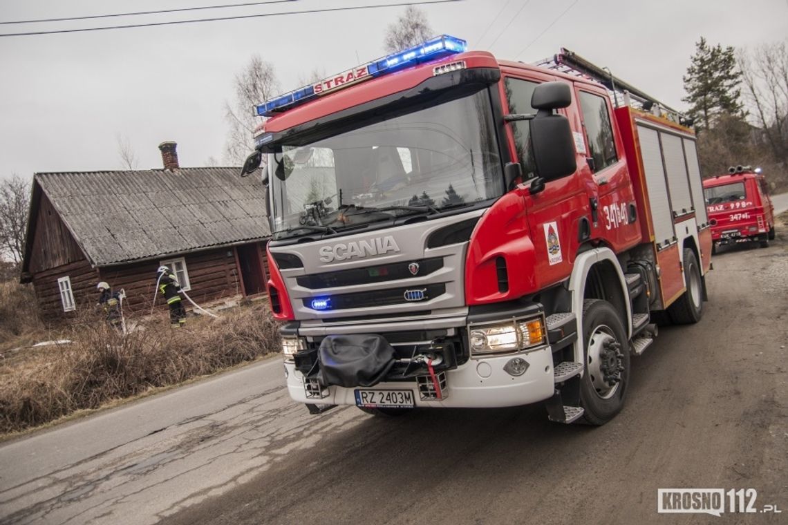 Poraj: Pożar drewnianego domu