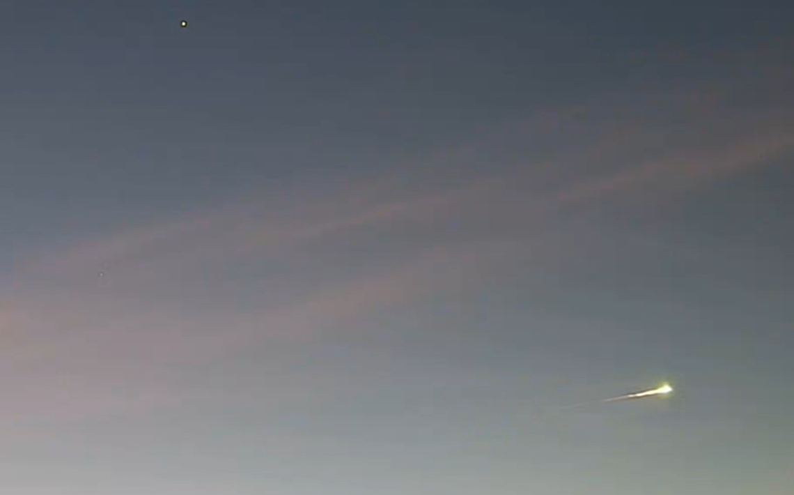 Poranna „kula ognia”. Meteor widoczny także w Krośnie został zidentyfikowany Poranna „kula ognia”. Meteor widoczny także w Krośnie został zidentyfikowany