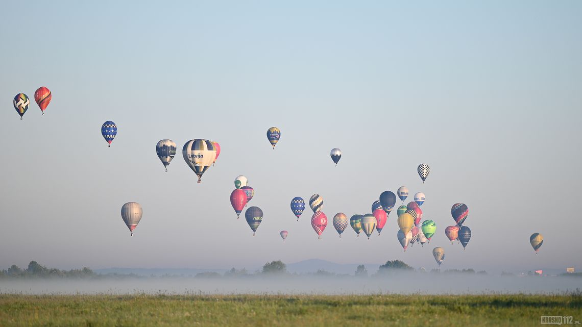 Górskie Zawody Balonowe. Poranny lot w piątek