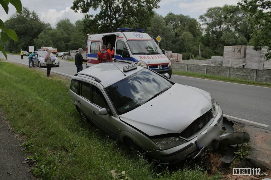 POSADA GÓRNA: Próbował uniknąć zderzenia, wjechał do rowu
