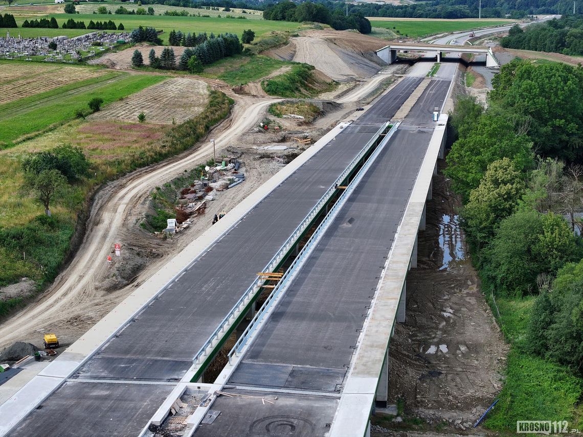 Duży postęp prac na budowie drogi ekspresowej S19 [LIPCOWY RAPORT]