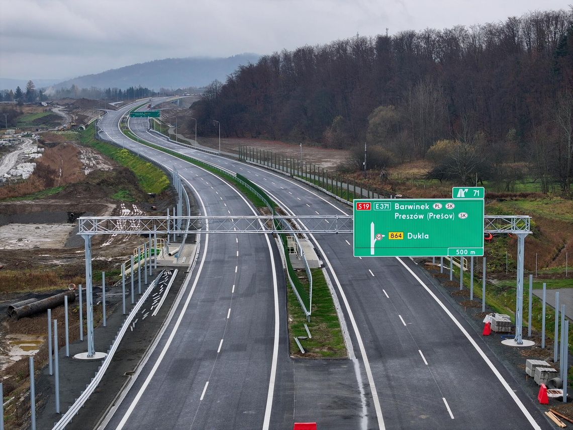 Budowa S19. Postęp prac na odcinku Miejsce Piastowe - Dukla. Niedługo nim przejedziemy!