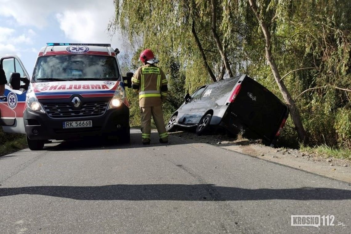 Potok: Kolizja dwóch samochodów dostawczych