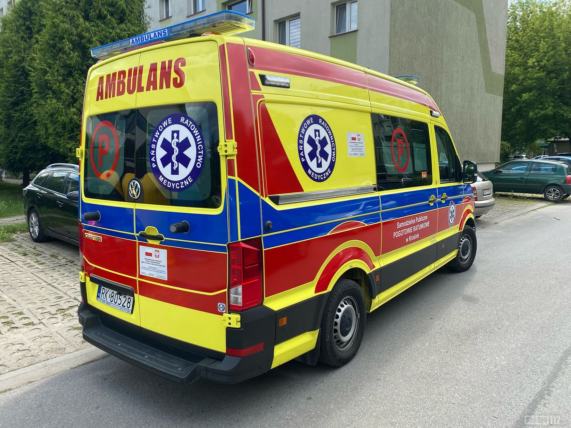Potrącenie dziecka na rowerze przez samochód na ul. Oficerskiej Potrącenie dziecka na rowerze przez samochód na ul. Oficerskiej