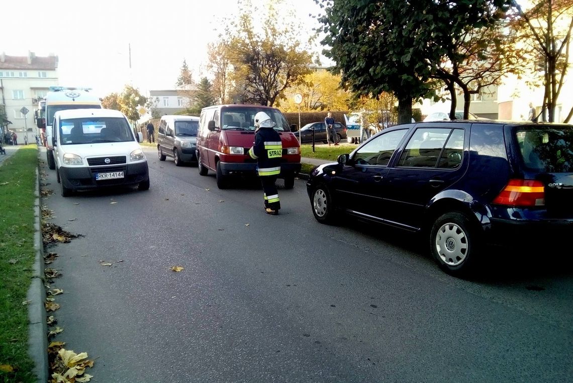 Potrącenie dziecka. Pierwszej pomocy udzielił strażak OSP Dukla