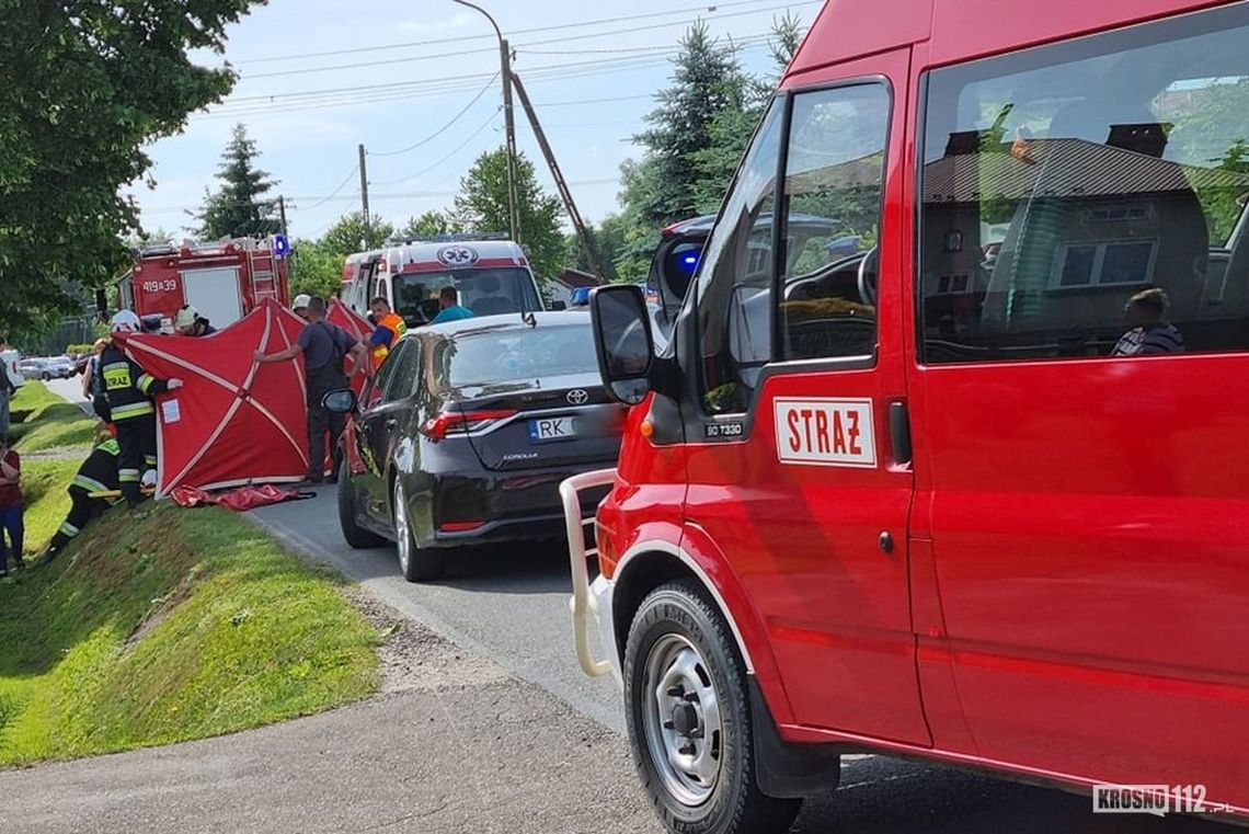 ? Potrącenie dziecka w Haczowie. W akcji Lotnicze Pogotowie Ratunkowe