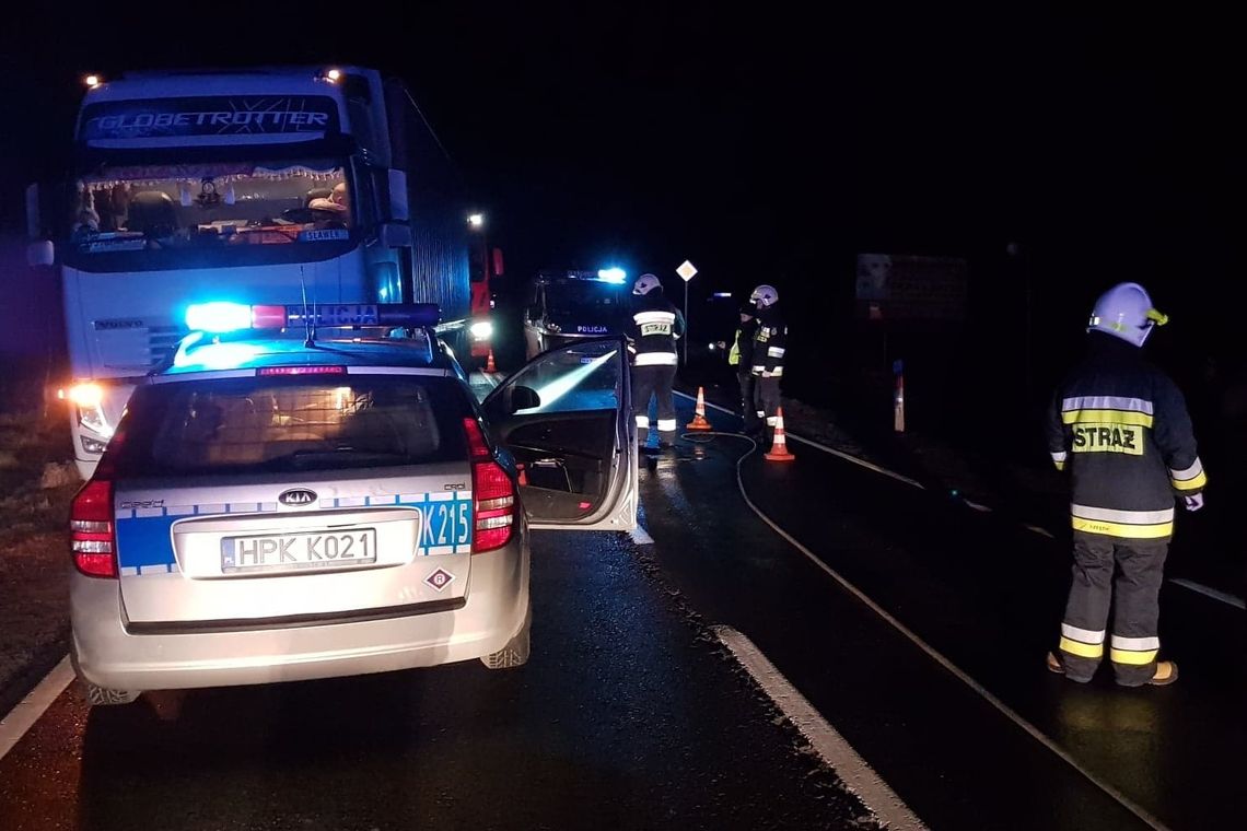 Potrącenie mężczyzny na DK19. Prośba o kontakt świadków zdarzenia