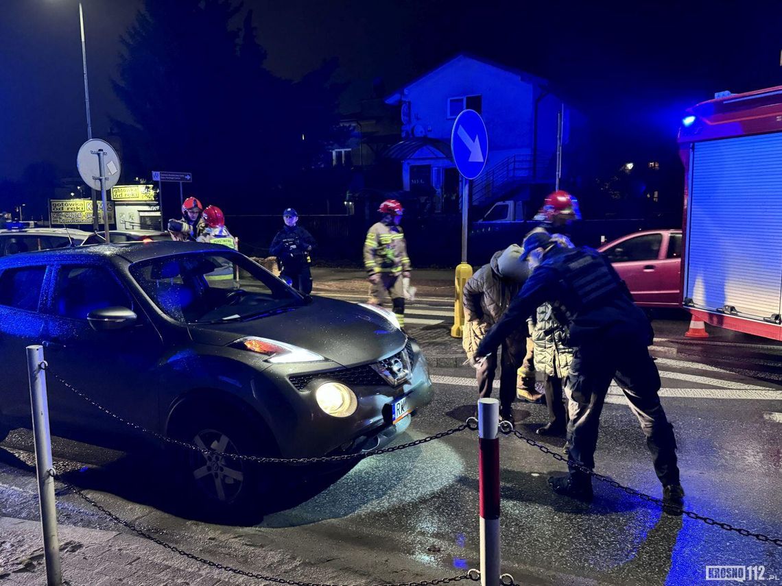 Potrącenie pieszego na pasach na Lwowskiej Potrącenie pieszego na pasach na Lwowskiej