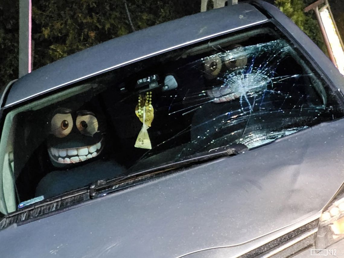 Potrącenie pieszej w Sulistrowej