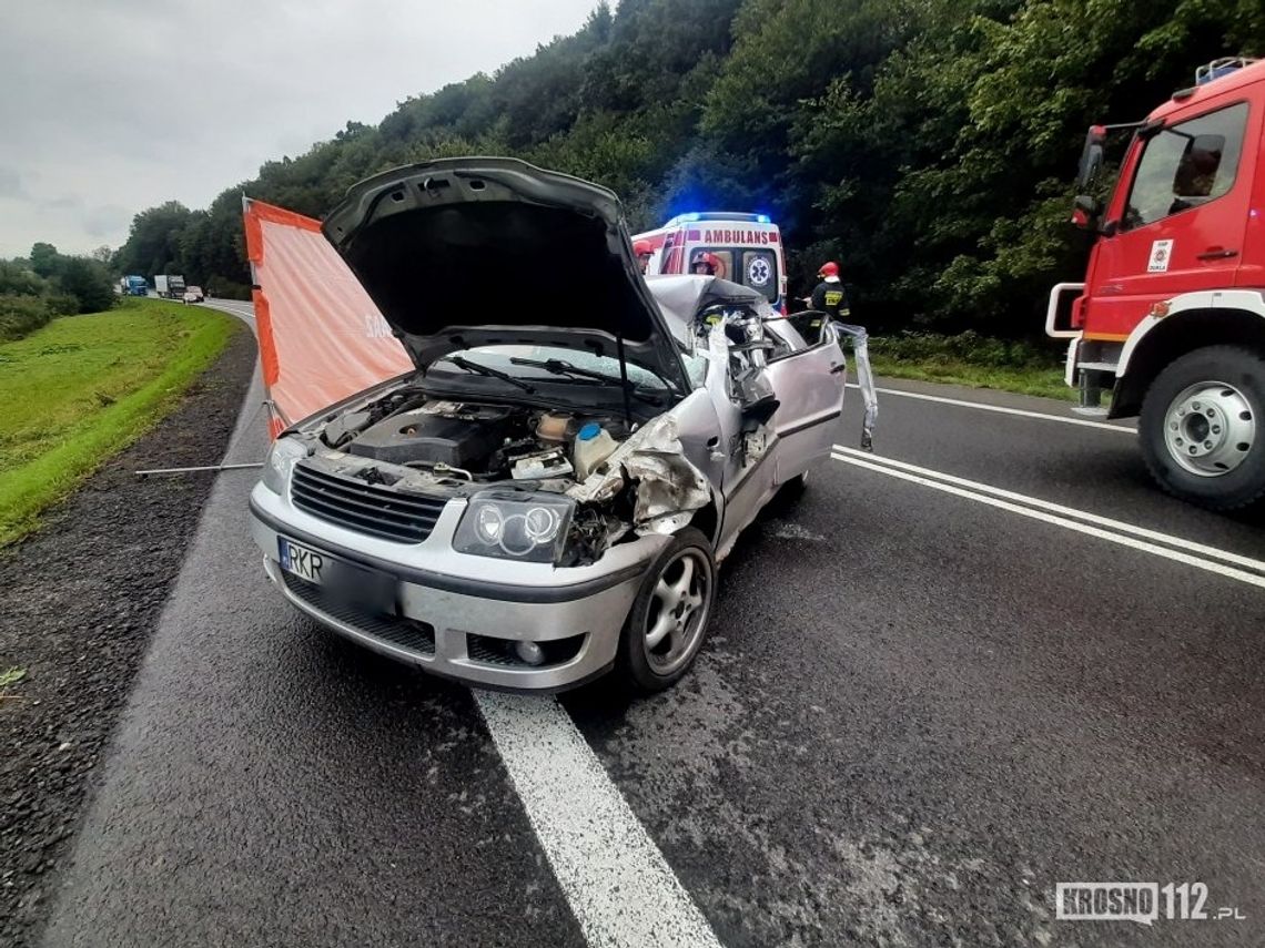 Poważny wypadek na DK19 w Trzcianie! Jedna ofiara śmiertelna