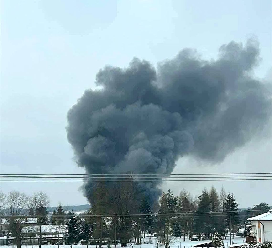Pożar budynku w Chlebnej Pożar budynku w Chlebnej