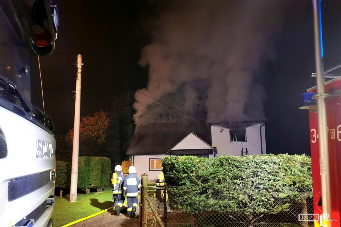 Pożar domu w Dobieszynie. Straty są ogromne, potrzebna pomoc!