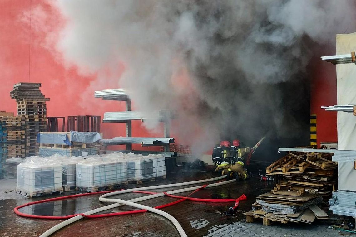 Pożar w Merkury Market. Prokuratura wszczęła śledztwo