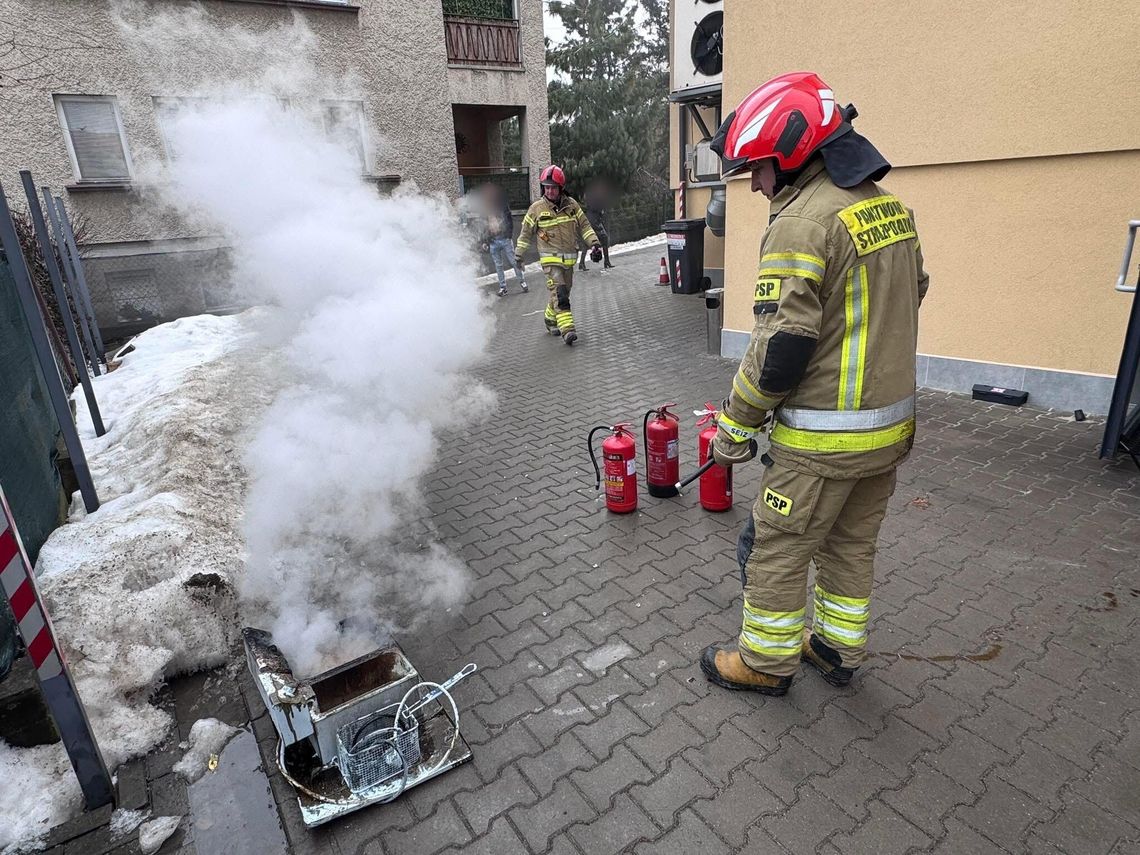 Pożar w restauracji przy Lwowskiej