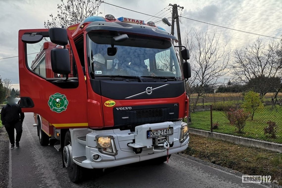 Pożary w budynkach w Moderówce i Krośnie