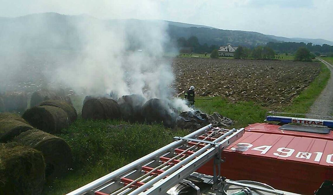 Pracowite popołudnie strażaków w gminie Dukla