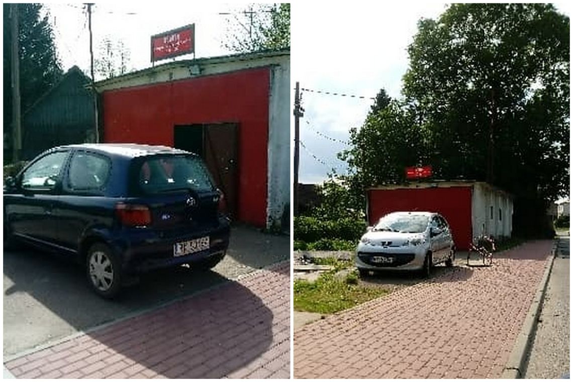 Problemy strażaków z Męcinki. Kierowcy parkują samochody pod ich garażem