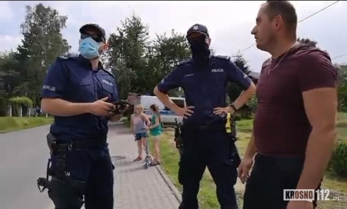 Protest w Głowience. Mieszkańcy mają dość kierowców przekraczających prędkość