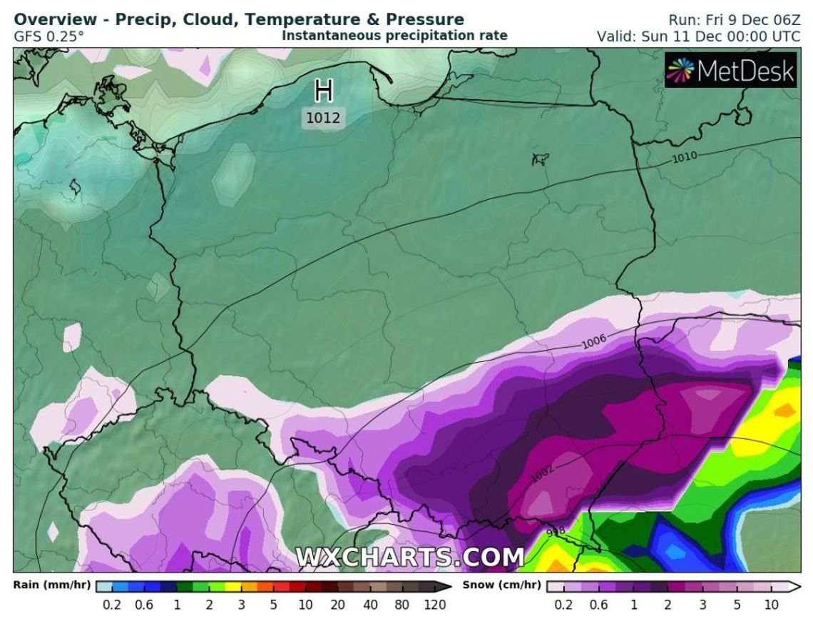 Przed nami ostry atak zimy - ostrzegają meteorolodzy