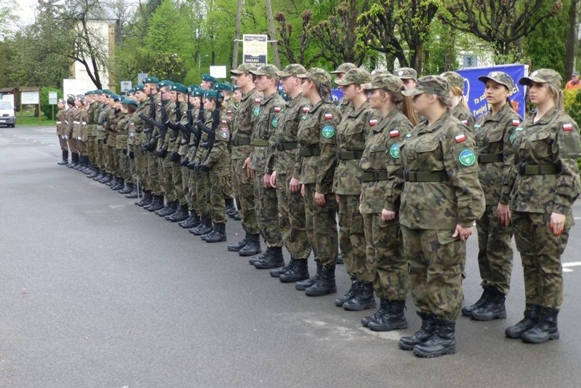 Przeglądu Musztry Klas Mundurowych w Rymanowie-Zdroju