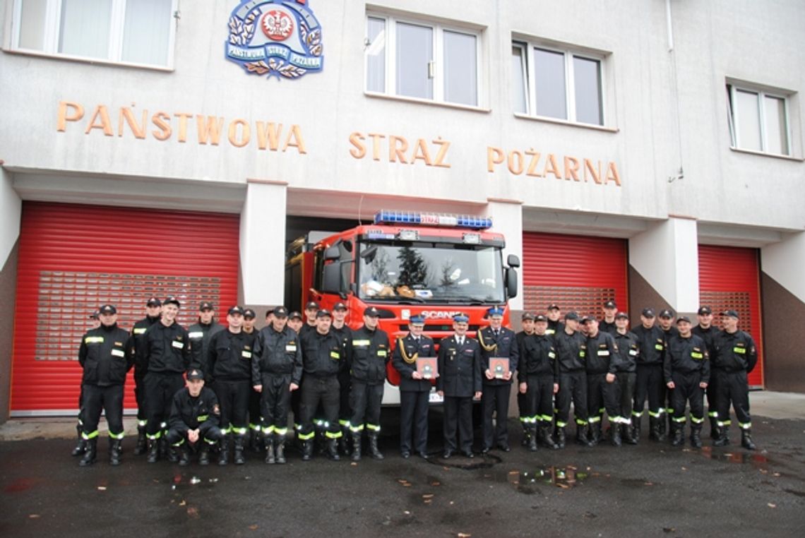 Przejście na zaopatrzenie emerytalne krośnieńskich strażaków