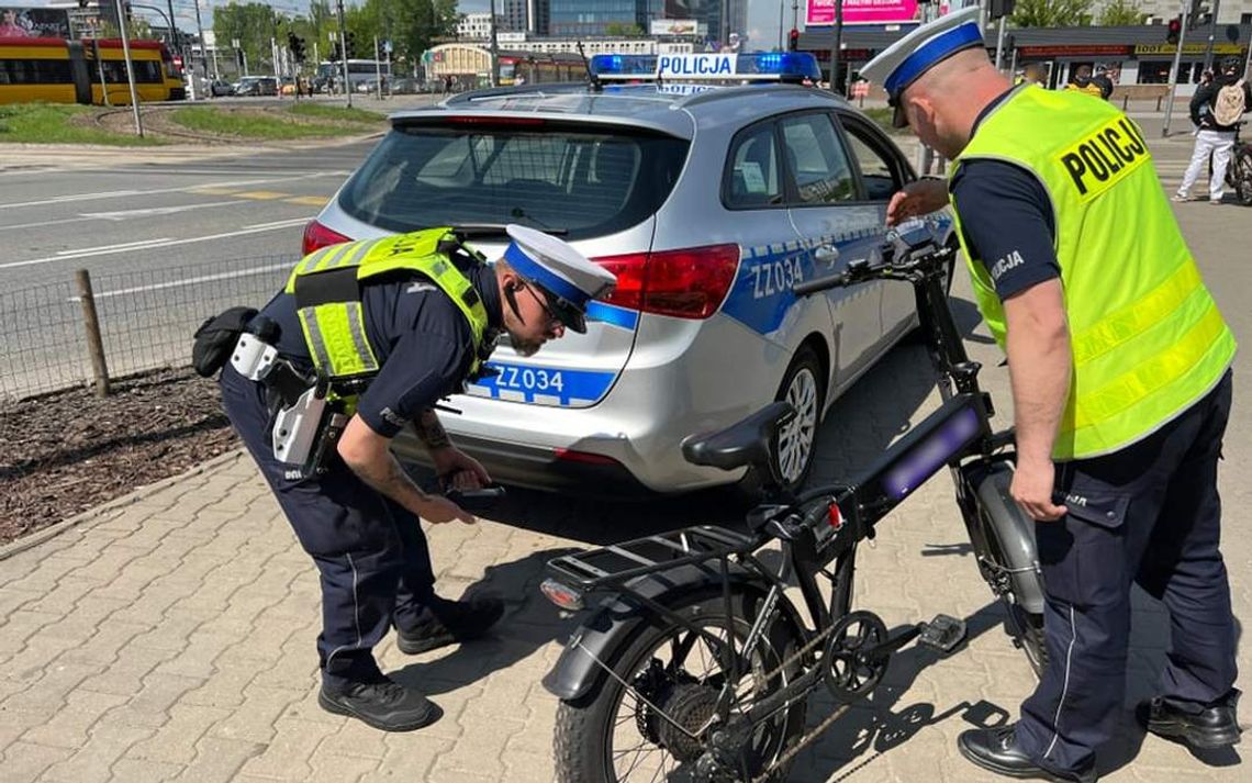 Pułapka chińskich rowerów elektrycznych. Policja sypie mandatami
