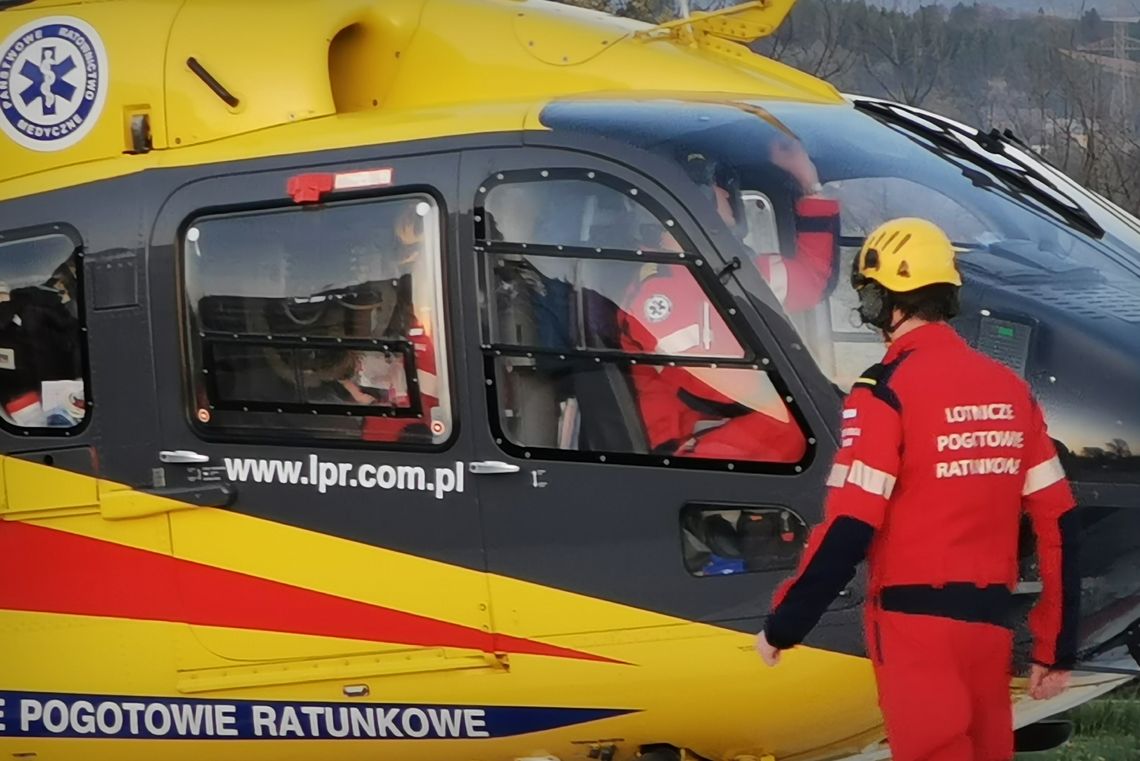 ? Puławy. 11-latek miał wypadek na rowerze. Interweniowali medycy LPR
