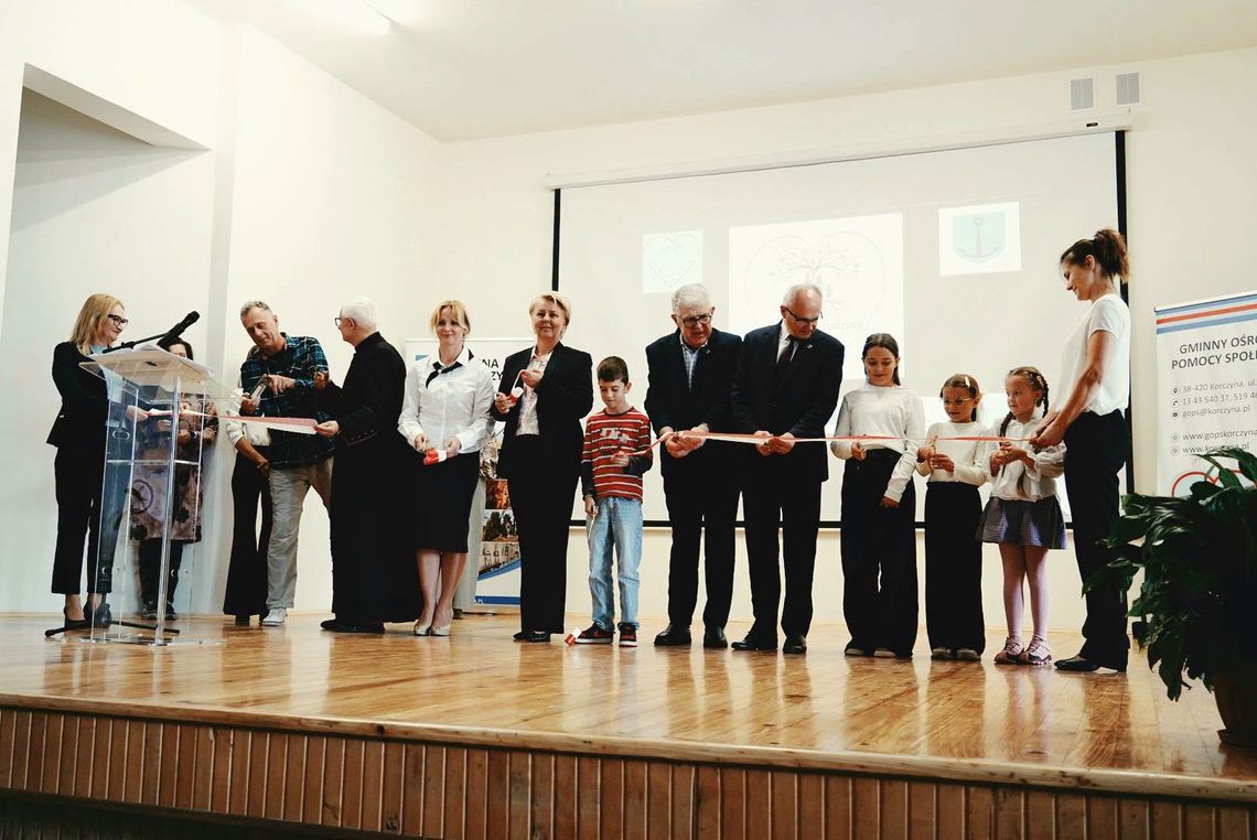 „Punkt dla Rodziny” otwarty w Korczynie. Pomoc dla dzieci, młodzieży i rodziców