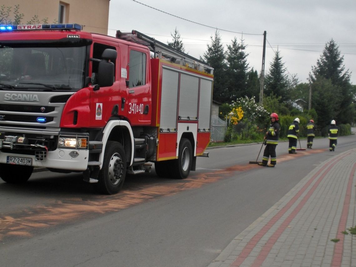 Pustyny: Plama oleju na ul. Centralnej