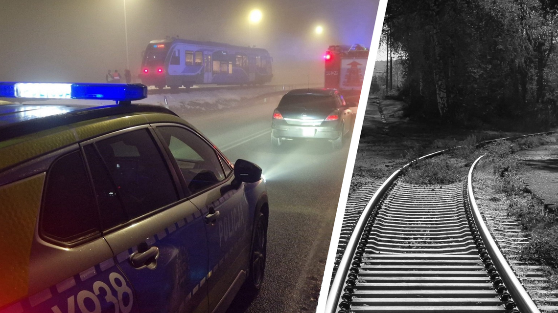 Region. Tragiczny wypadek na torach. Nie żyje młody mężczyzna