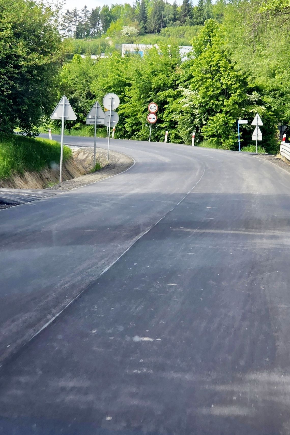 Remont drogi wojewódzkiej nr 991 w gminie Korczyna dobiega końca