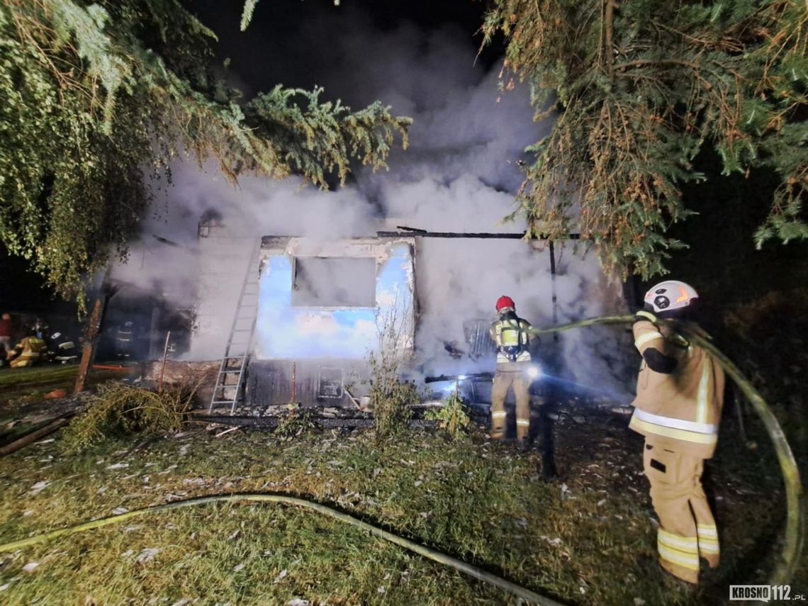 Rodzina z Zyndranowej straciła cały dorobek. Prosi o pomoc w odbudowie domu