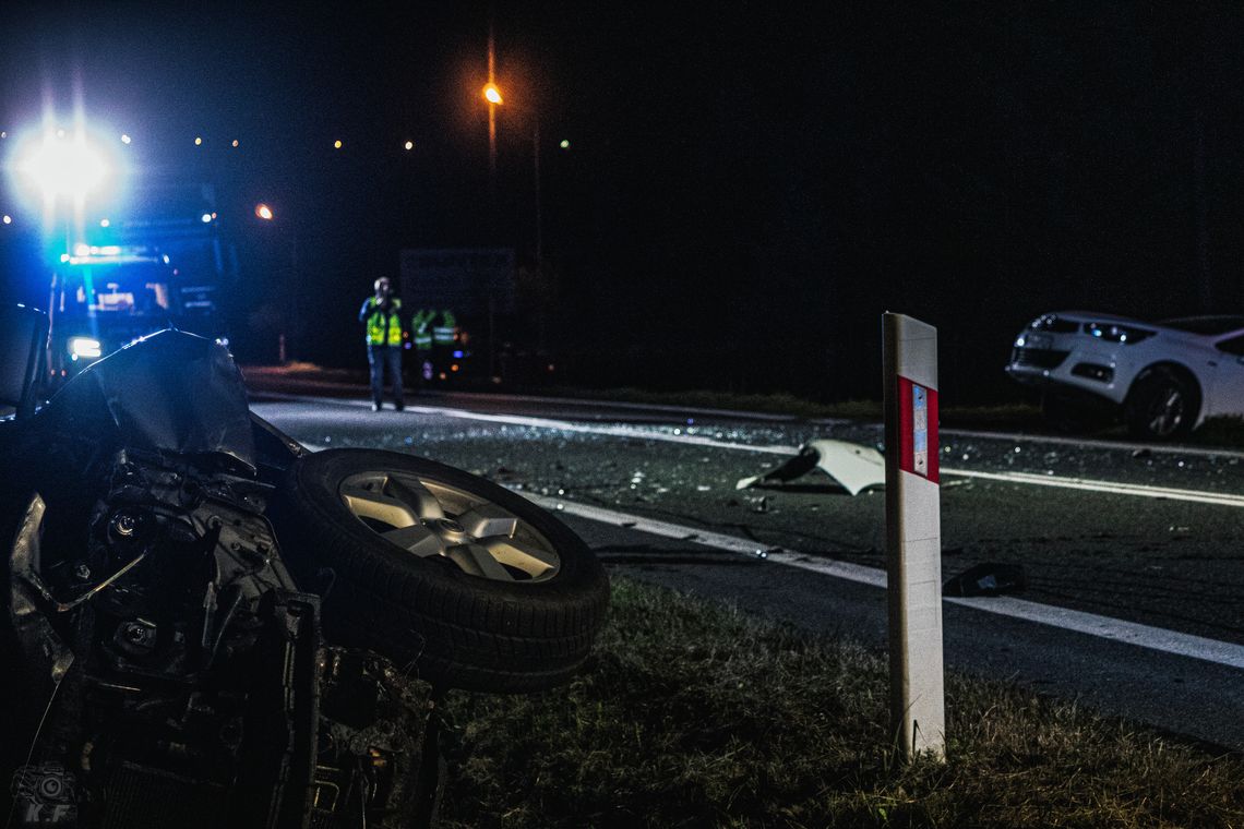 Rogi. Poważny wypadek na DK19 [AKTUALIZACJA]