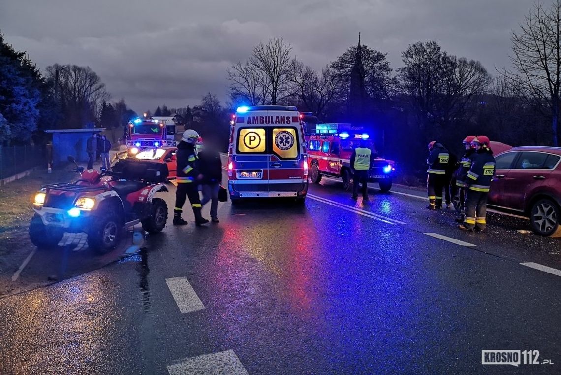 RÓWNE: Najechanie na tył na DK19