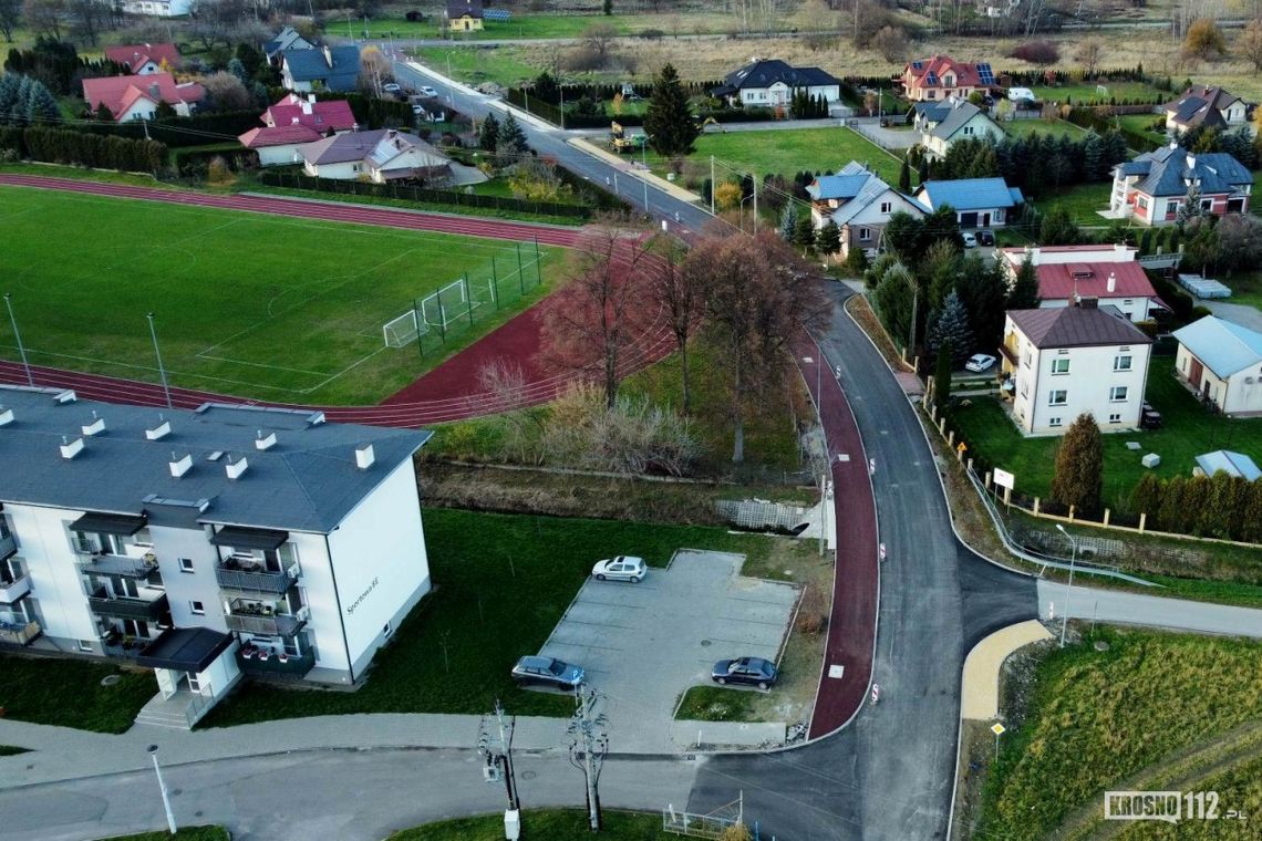 Rozbudowa ulicy Sportowej zmierza ku końcowi
