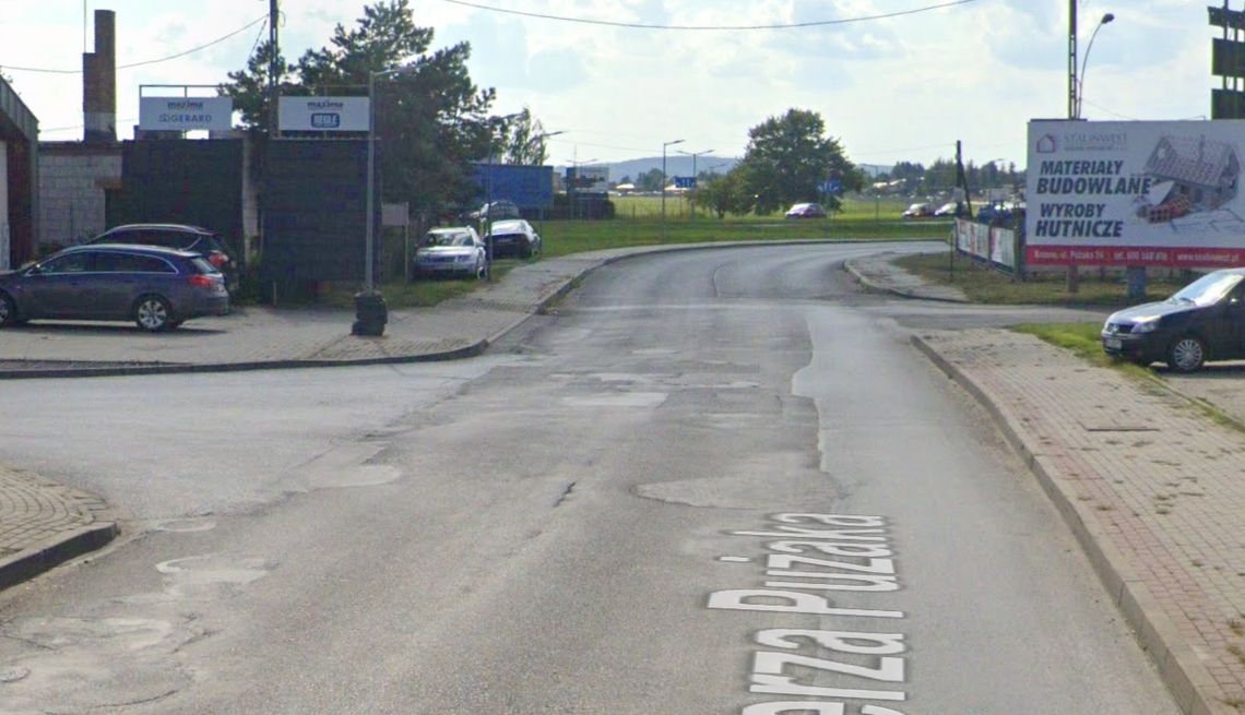 Rozpoczyna się remont ulicy Pużaka w Krośnie. Na kierowców czekają utrudnienia