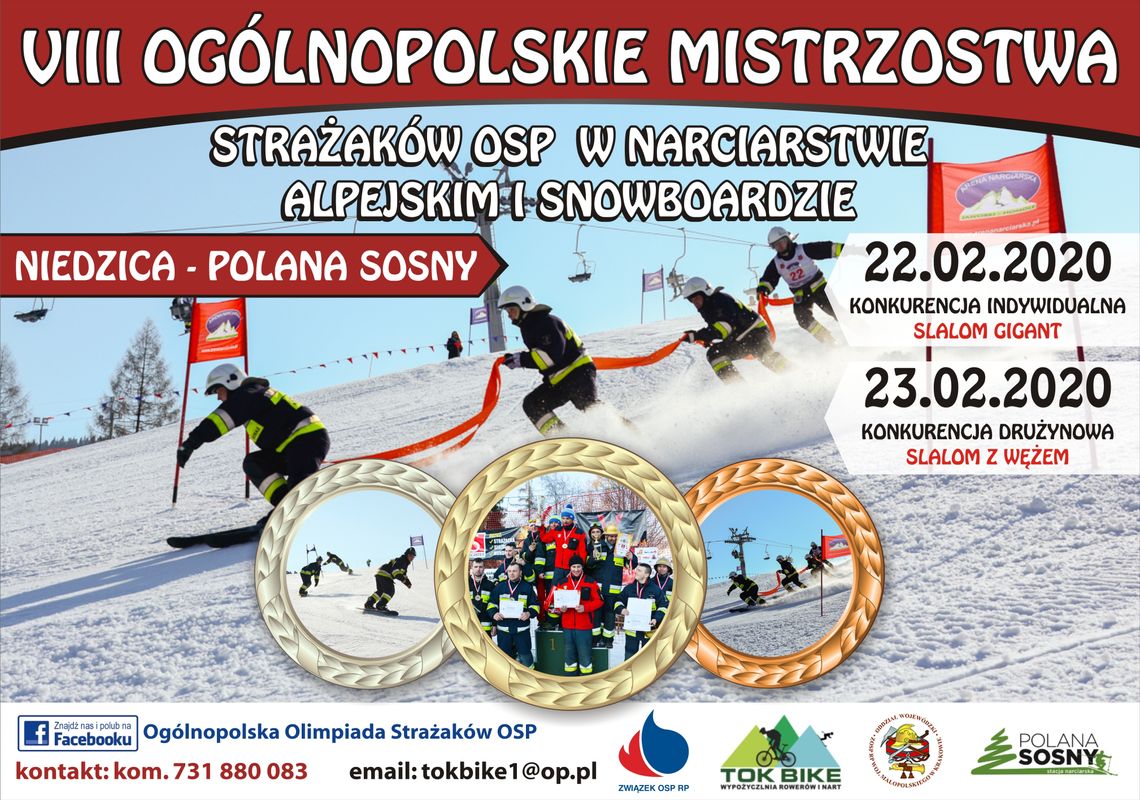 Ruszyły strażackie zapisy na mistrzostwa kraju w narciarstwie i snowboardzie.