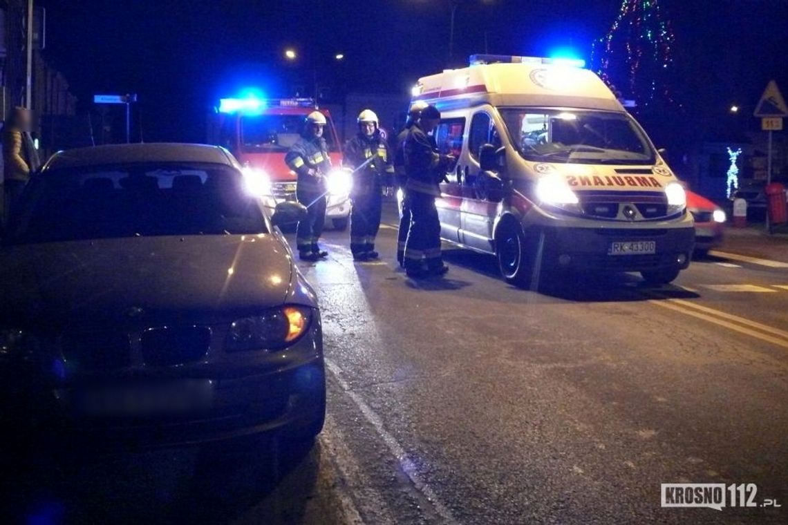 RYMANÓW: Kierowca BMW potrącił mężczyznę