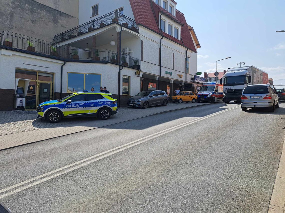 Rymanów. Potrącenie dzieci przez rowerzystę