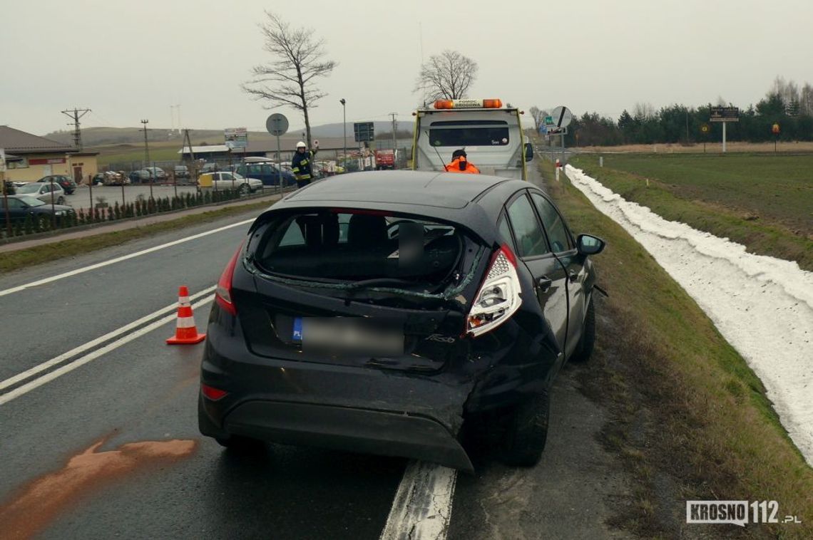 RYMANÓW: Zderzenie samochodów na ul. Sanockiej
