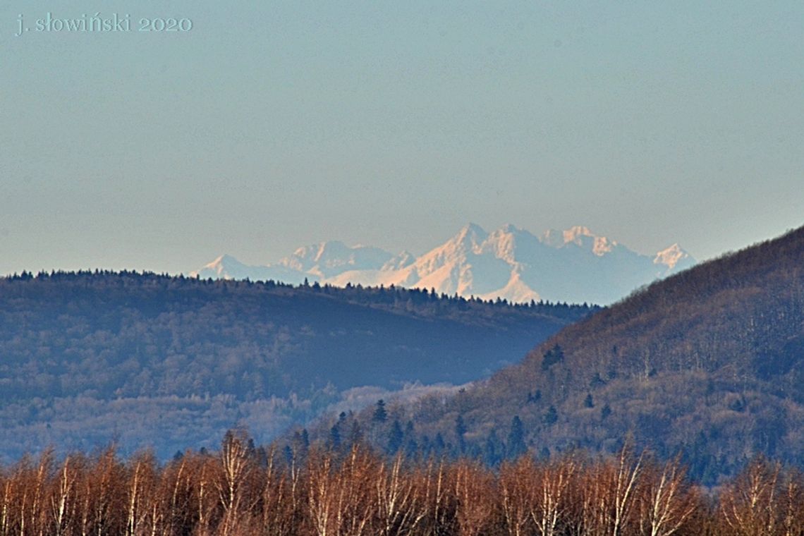 Rzadki widok: Tatry z Przymiarek - zachwycające zdjęcia pana Janusza