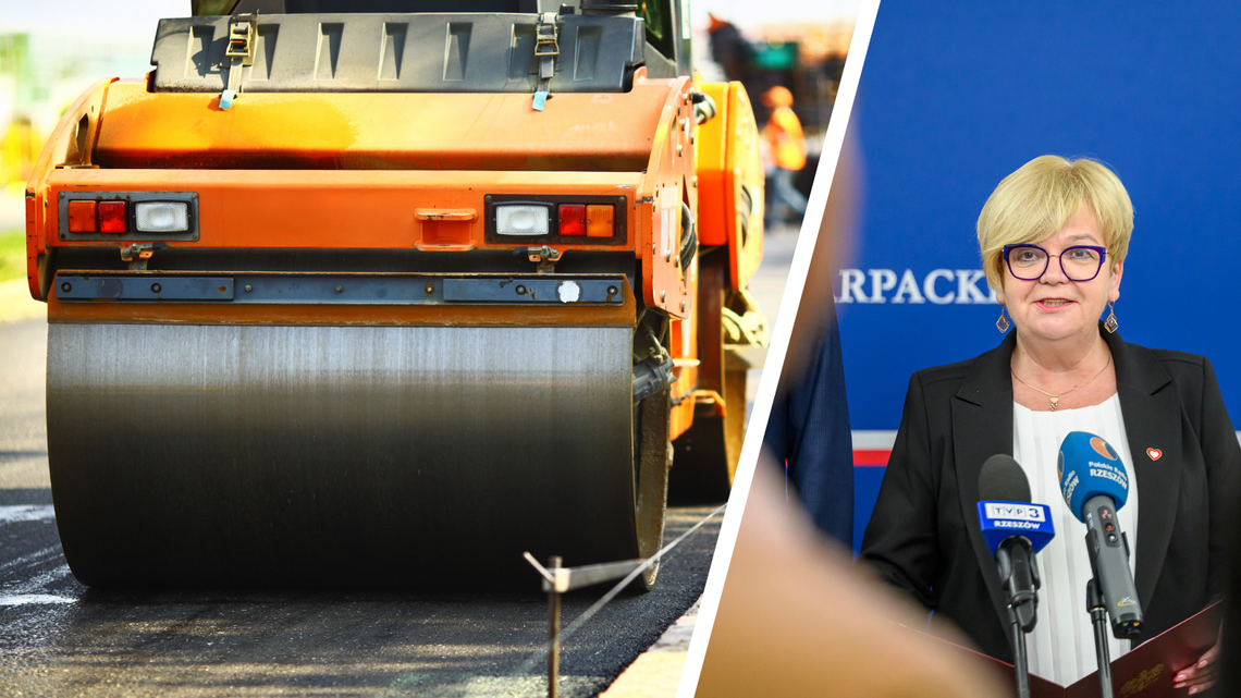 Rządowy Funduszu Rozwoju Dróg. Ponad 166 mln zł na podkarpackie drogi
