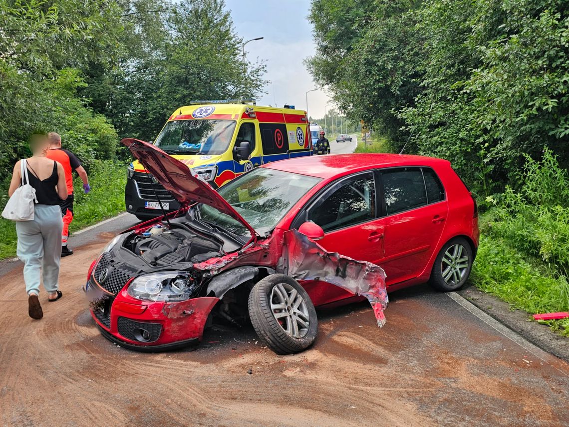 Są ranni po wypadku samochodowym w Piotrówce Są ranni po wypadku samochodowym w Piotrówce