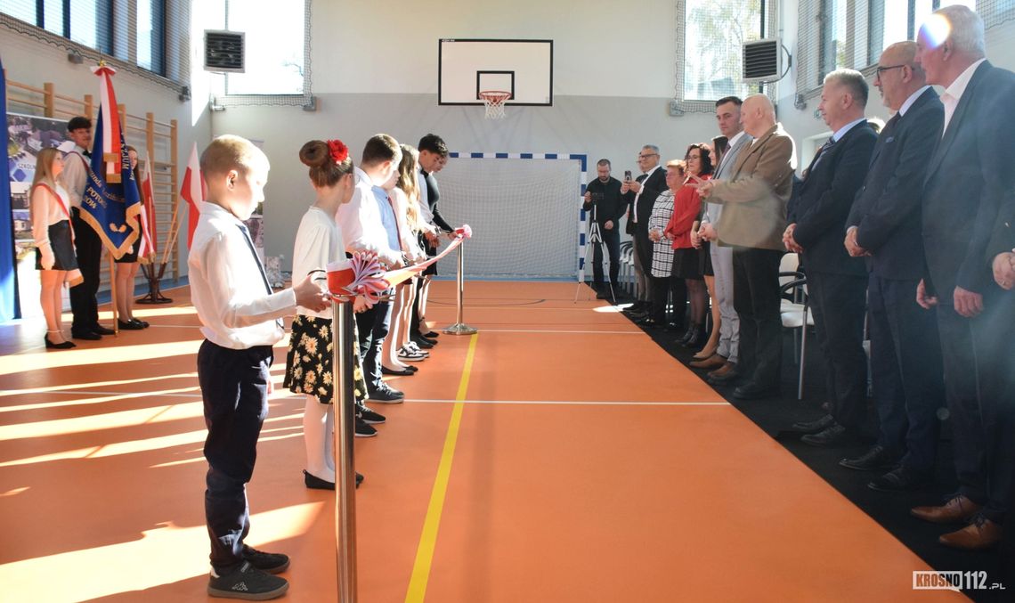 Sala gimnastyczna przy szkole w Potoku jest już otwarta [ZDJĘCIA]