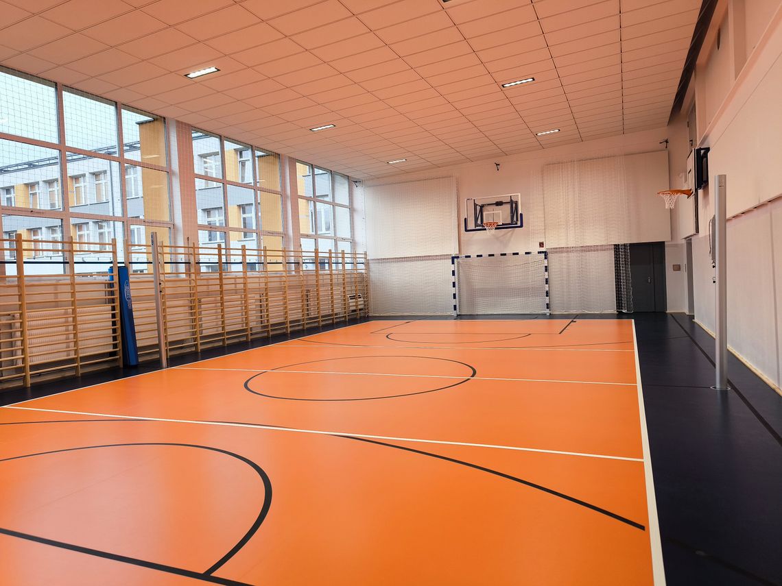 Sale gimnastyczne w "Elektryku" i "Mechaniku" przeszły modernizację Sale gimnastyczne w "Elektryku" i "Mechaniku" przeszły modernizację