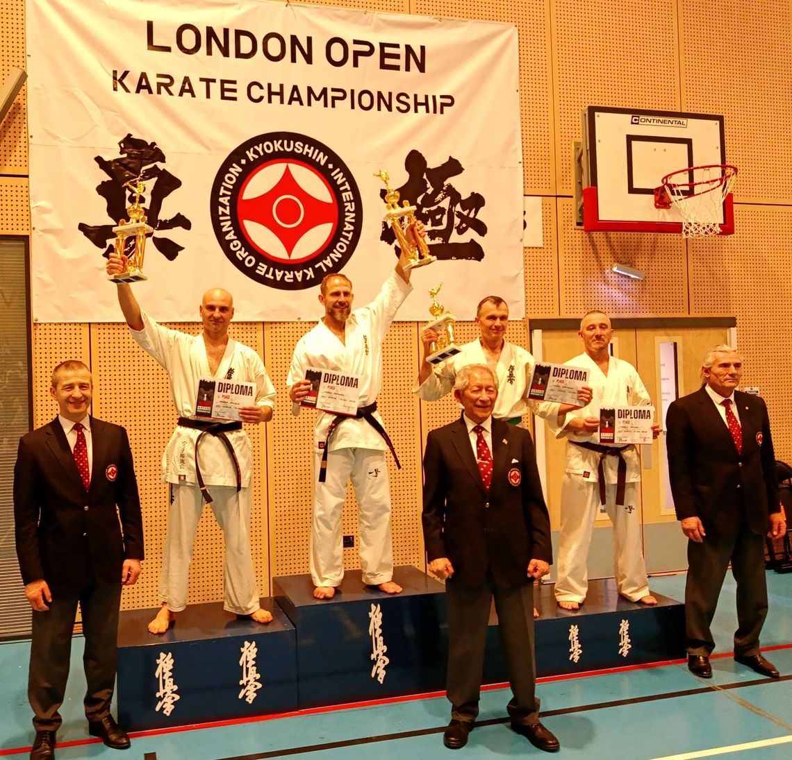 Sensei Tomasz Pikuła wicemistrzem Anglii w karate Kyokushin